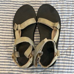 Teva Platform - Metallic Champagne - 9